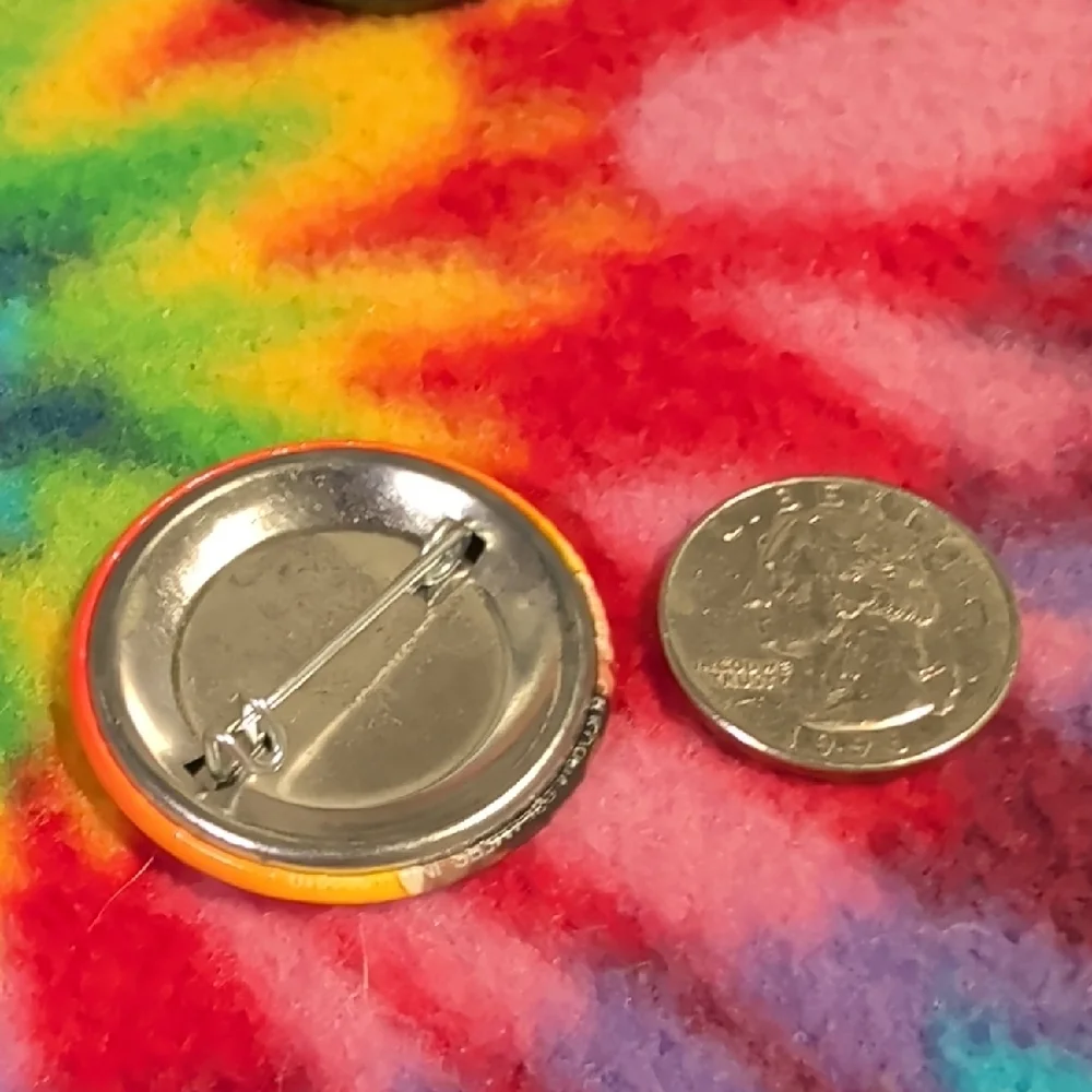 Vintage Woodstock and Star Trek Pins
